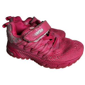 Ubfen Sneaker Shoes Pink Walking Running Sz 11 Youth/Kid School Play Outside